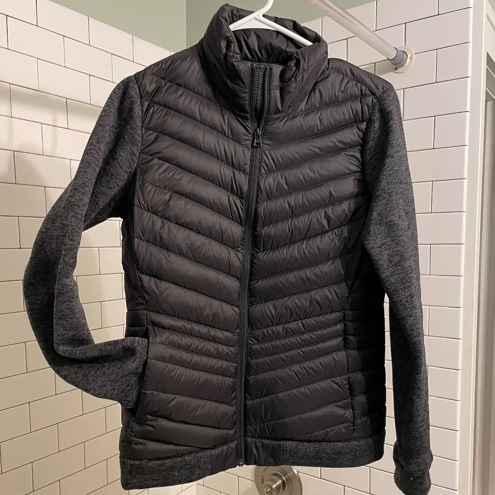 lands end insulated sweater jacket XS (2-4) like new